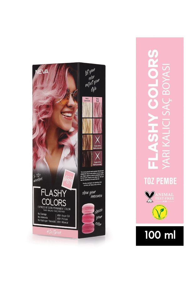 رنگ مو اورجینال برند Flashy colors مدل Direct Application Vegan Hair Dye کد 735546527 - Image 3