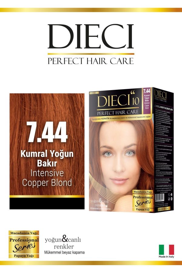 رنگ مو اورجینال برند Dieci کد 830909319