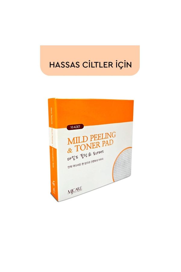 ماسک صورت اورجینال برند Mjcare مدل Mild Peeling Pad 10'lu Kutu کد 752335122