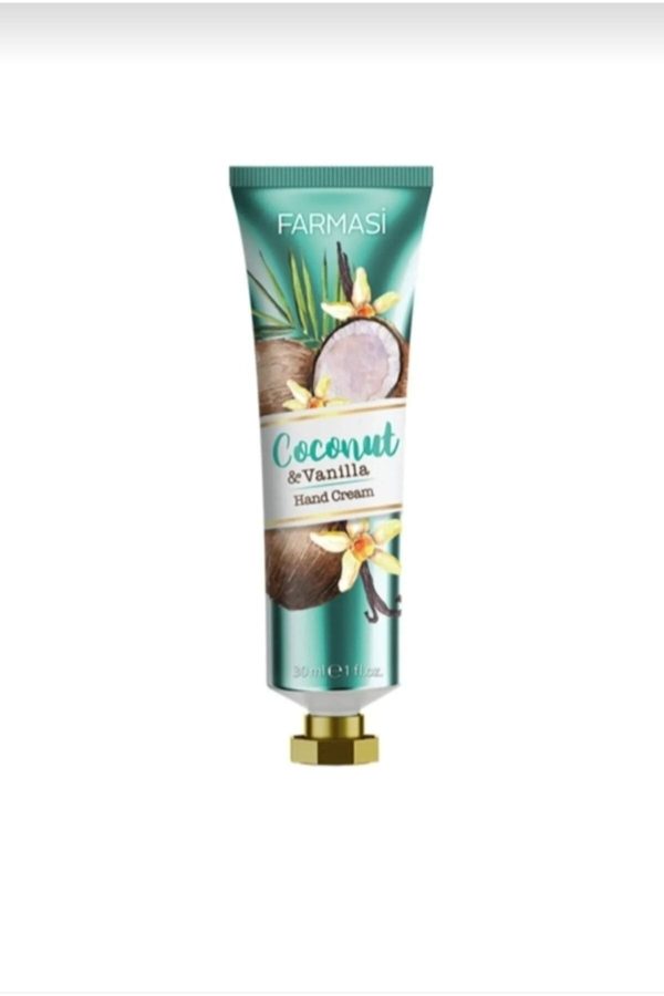 کرم دست اورجینال برند Farmasi مدل Coconut & Vanilla Hand Cream کد 475704789