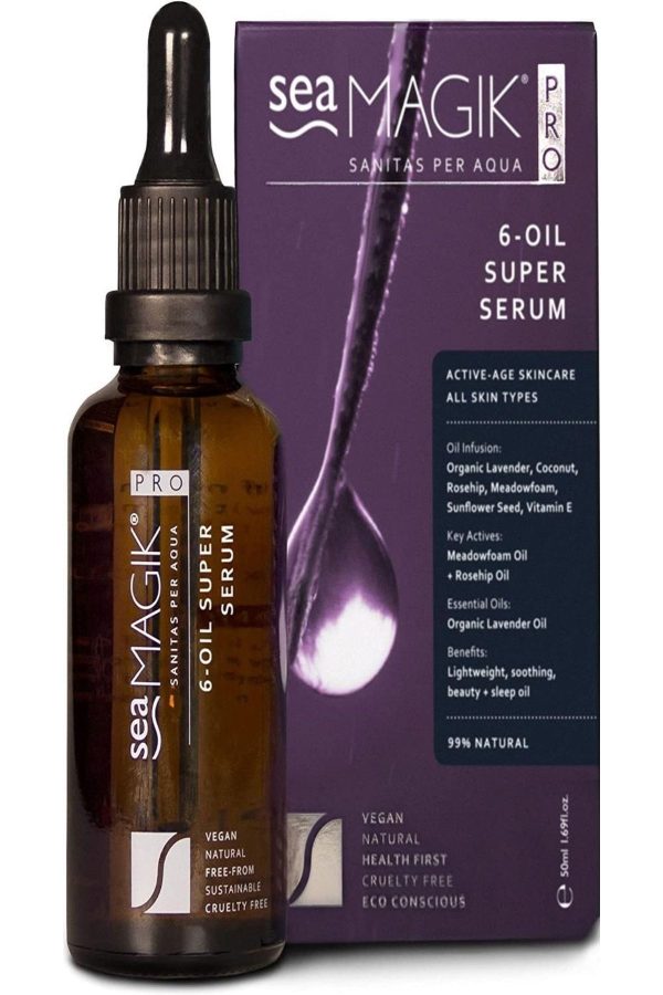 سرم پوست اورجینال برند Vegan مدل 6-oil Super Serum کد 274304565