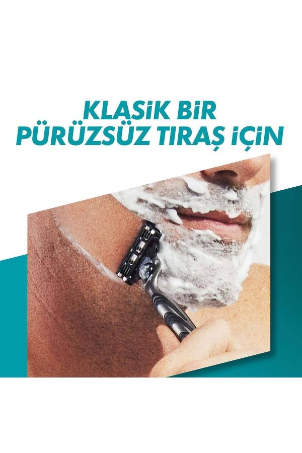 ژیلت و ریش تراش اورجینال برند Gillette مدل Mach3 کد 765414427 - Image 3