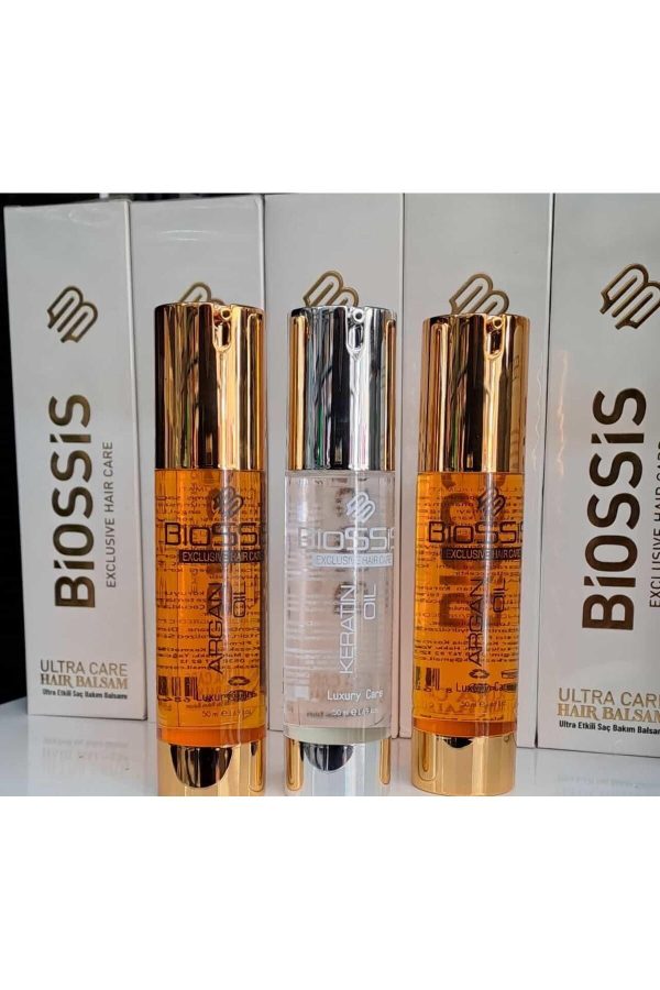 روغن و سرم مو اورجینال برند Biossis مدل Keratin hair serum کد 809115671 - Image 3