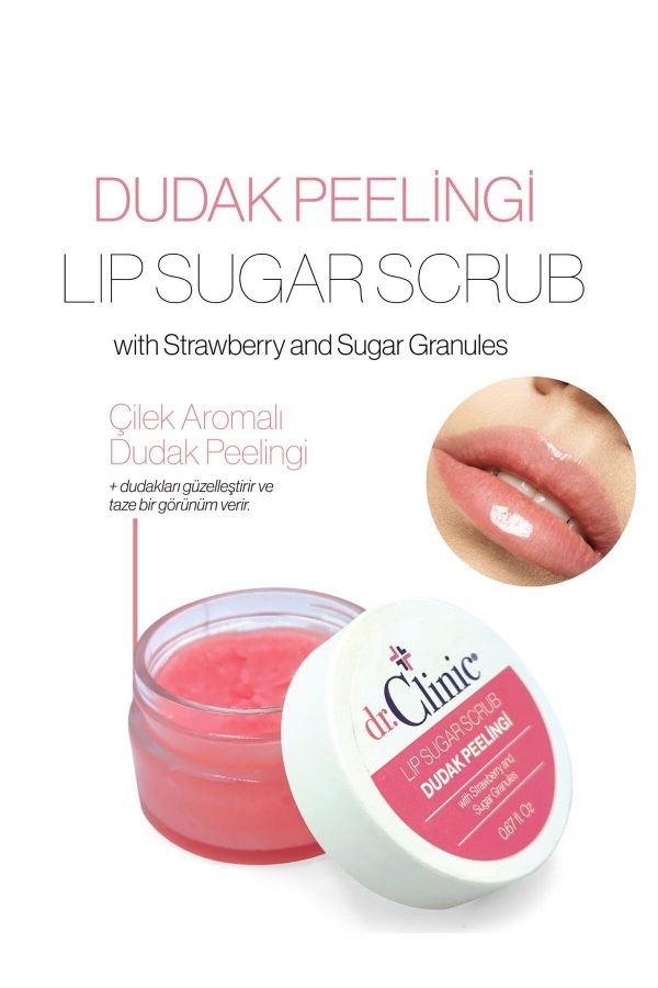 کرم لب اورجینال برند Dr clinic مدل Peeling کد 220219722