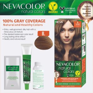 رنگ مو اورجینال برند Neva color کد 4800872