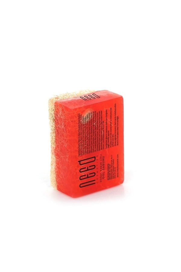 صابون جامد اورجینال برند Need cosmetics مدل Natural Loofah Rose Soap کد 455868498 - Image 2