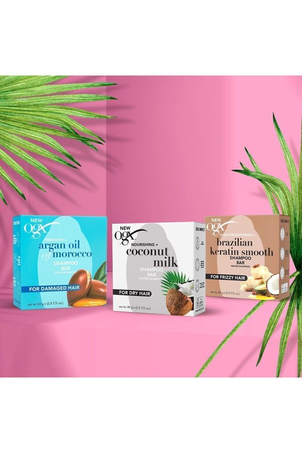 شامپو اورجینال برند Ogx مدل Coconut Milk Solid Shampoo 80g کد 706217753 - Image 7