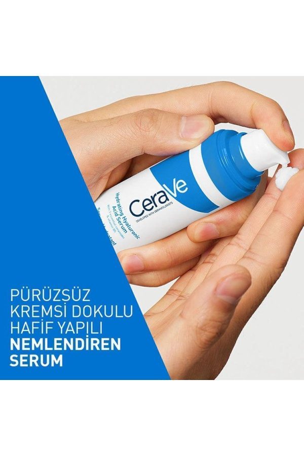 سرم پوست اورجینال برند Cerave مدل Hyaluronic Acid Serum 30 ml کد 782529226 - Image 4