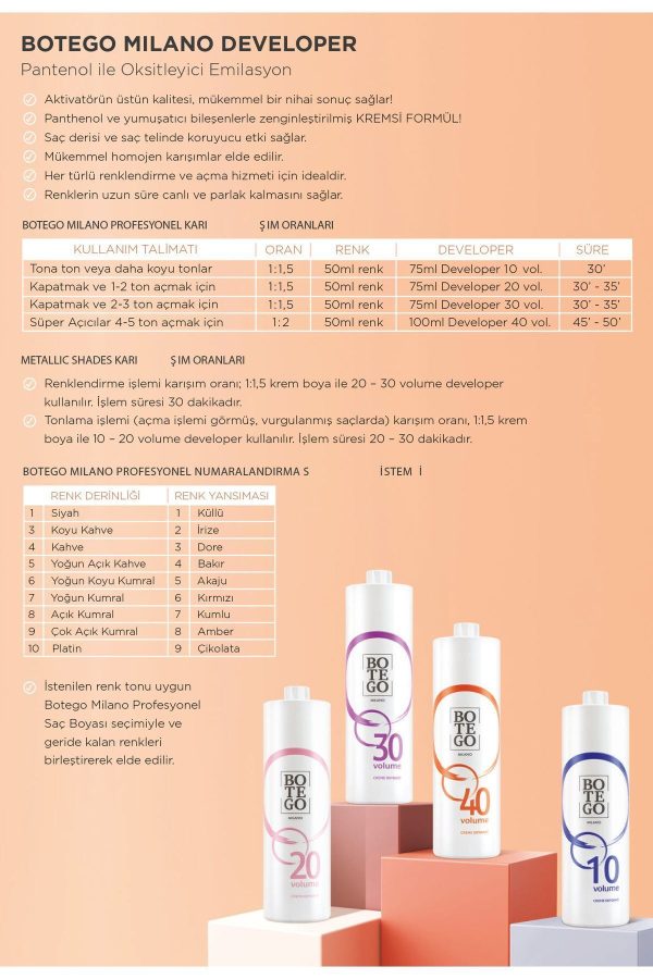 اکسیدان اورجینال برند Botegohair کد 818661638 - Image 2