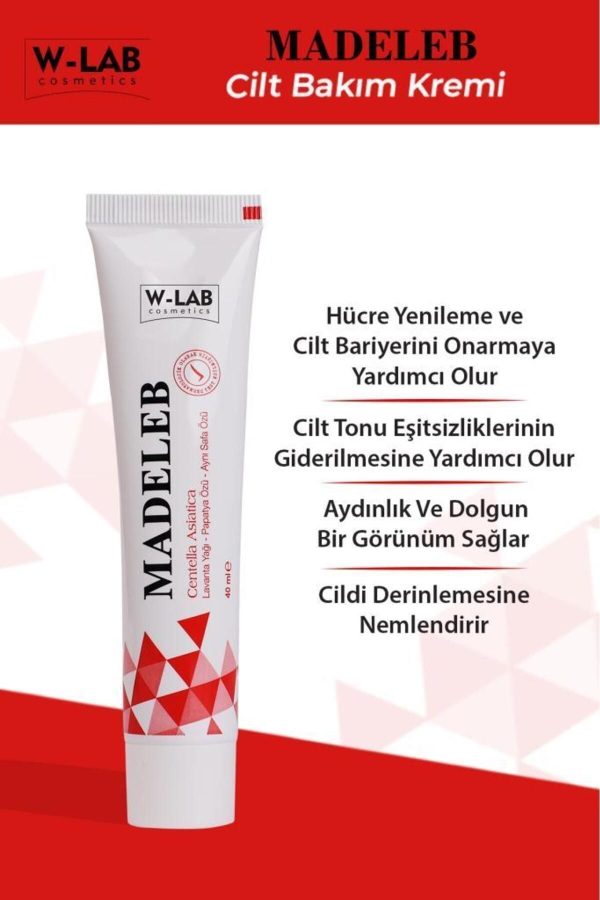 کرم صورت اورجینال برند W lab kozmetik مدل Cilt Yenileyici Krem 40 ml کد 99016175