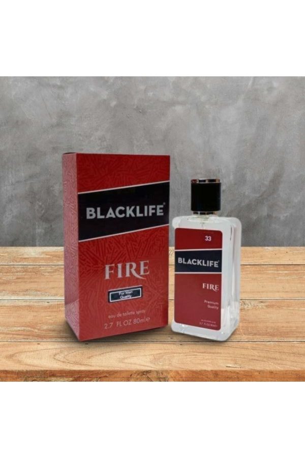 ادکلن اورجینال برند Blacklife kozmetik مدل Blacklife 80 ml Parfüm Fire کد 376381841