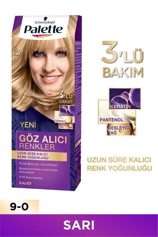 رنگ مو اورجینال برند Palette کد 1068702