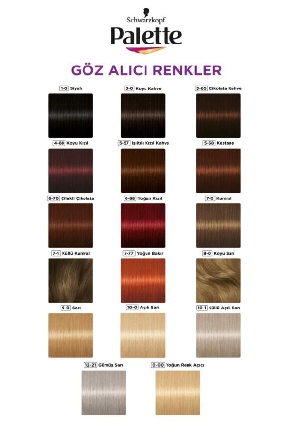 رنگ مو اورجینال برند Palette کد 1068702 - Image 6