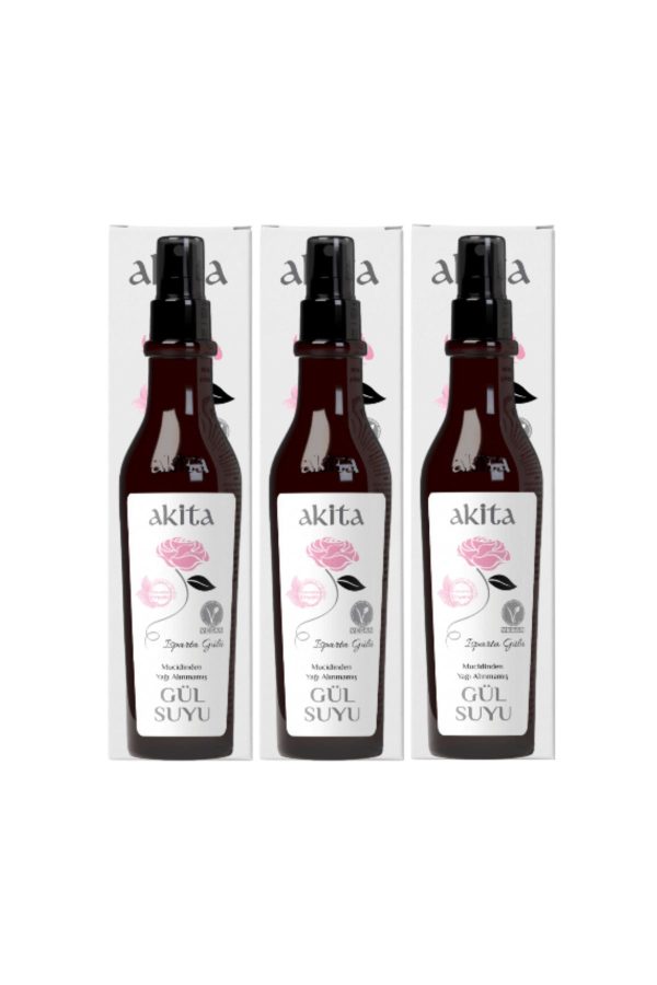 کرم جوان کننده اورجینال برند Akita مدل Natural Rose Water 3x250 ml کد 31925118
