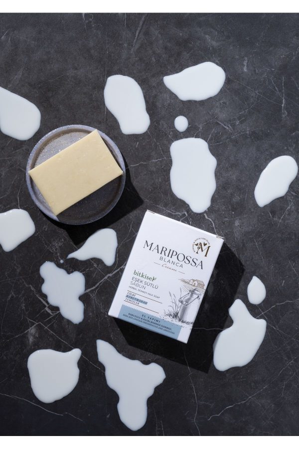 صابون جامد اورجینال برند Maripossa blanca مدل 110 Gr Donkey Milk Soap کد 758377125 - Image 3
