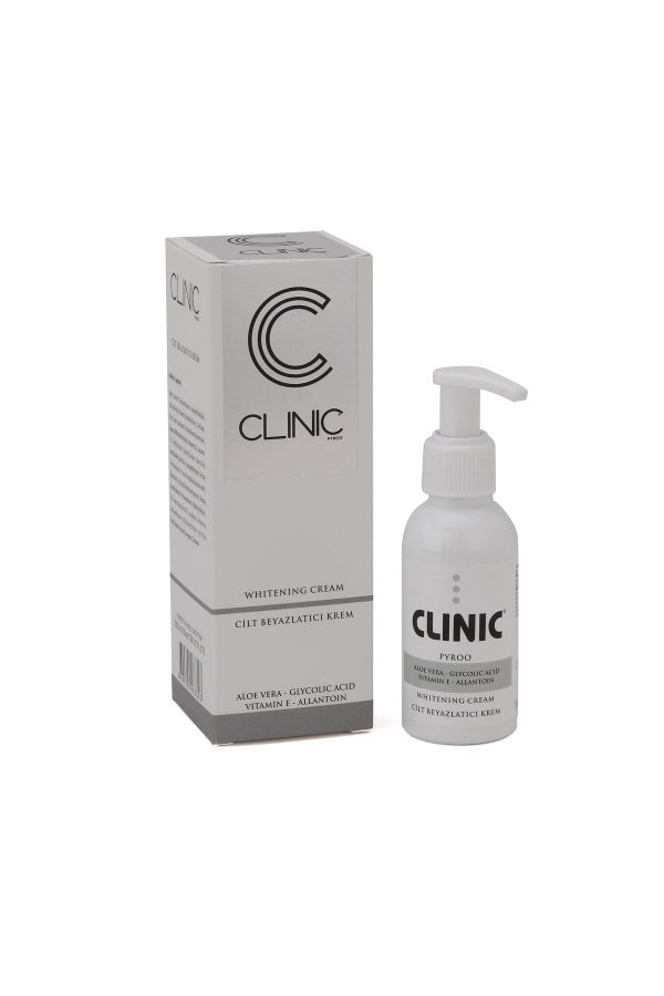 کرم صورت اورجینال برند Clinic pyroo مدل Cilt Beyazlatıcı Krem (100 ML) کد 59385084