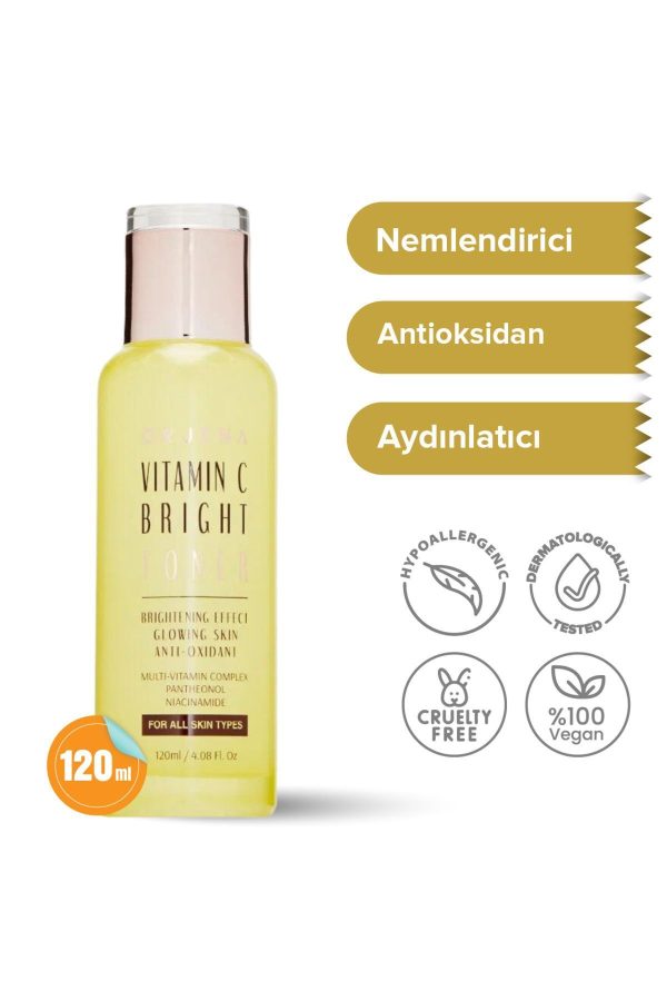 کرم جوان کننده اورجینال برند Orjena مدل Vitamin C Bright Tonik 120ml کد 788028287