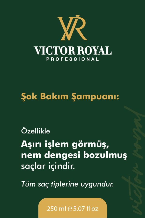 شامپو اورجینال برند Victor royal مدل Şok Bakım Şampuanı 250 Ml کد 775560797 - Image 4