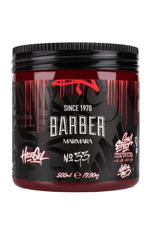 ژل مو اورجینال برند Barber marmara مدل No33 Saç Jölesi 500 ml کد 466334880