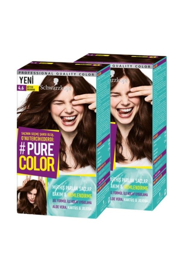رنگ مو اورجینال برند Pure color کد 31347456