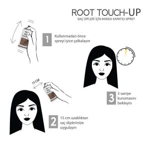 رنگ مو اورجینال برند Root touch up کد 806507601