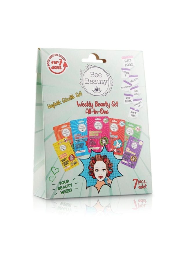 ماسک صورت اورجینال برند Bee beauty کد 252434723 - Image 3