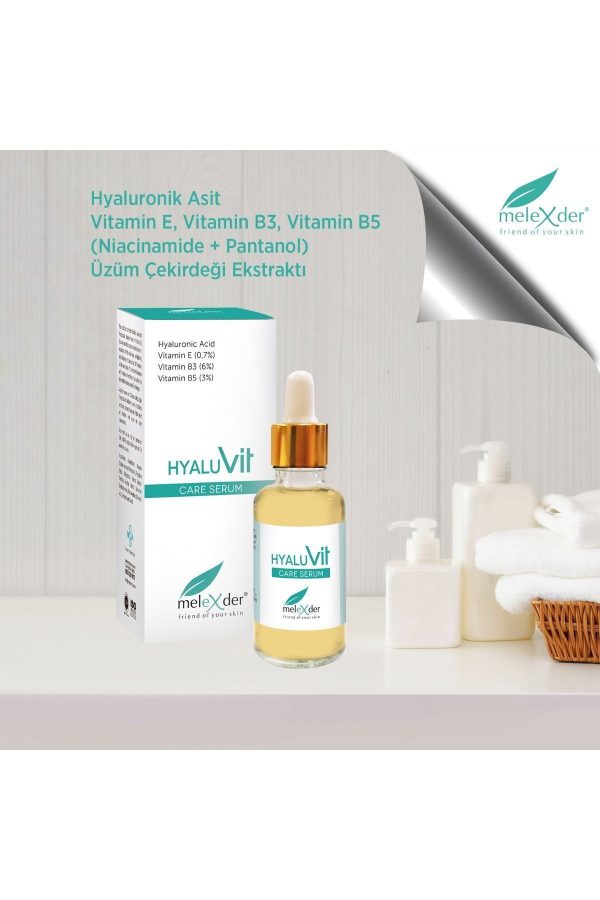 سرم پوست اورجینال برند Melexder مدل Hyaluvıt Care Serum Vitamin Komplex کد 51418205 - Image 3