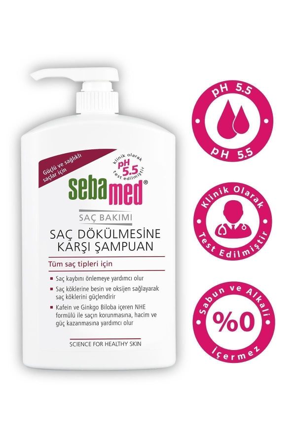 شامپو اورجینال برند Sebamed مدل Anti-Hair Loss Shampoo 1000 ml کد 95983842 - Image 2