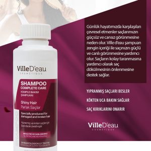 شامپو اورجینال برند Villed eau مدل Komple Bakım Şampuan 100 Ml کد 762635826