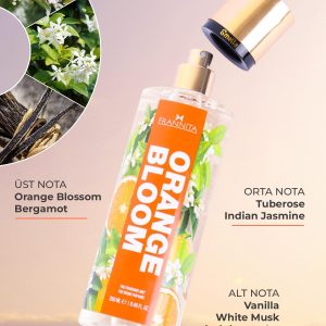 اسپری بدن اورجینال برند Frannita مدل Orange Bloom Body Mist 250ml کد 330214791