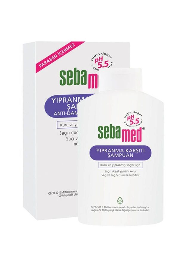 شامپو اورجینال برند Sebamed مدل Damage Repair Shampoo 400ml کد 136705365