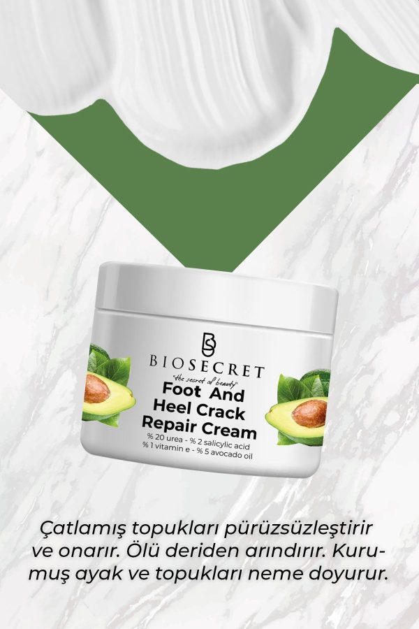 کرم پا اورجینال برند Biosecret مدل Foot and Heel Cream 100ml کد 757445781