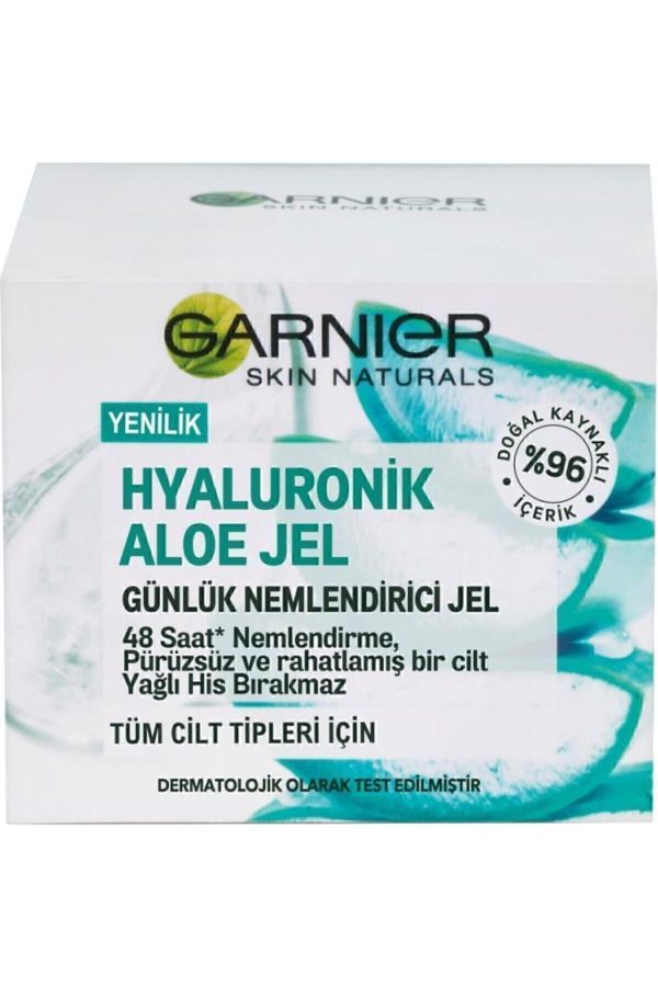 کرم صورت اورجینال برند Garnier مدل Hyaluronic Aloe Gel کد 34549065
