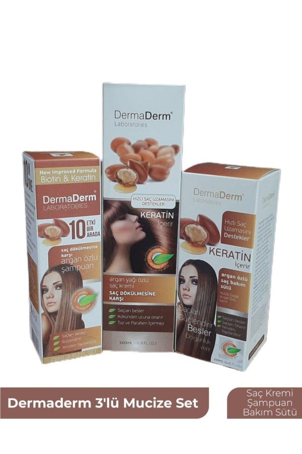 ست مراقبت از مو اورجینال برند Dermaderm کد 412411989