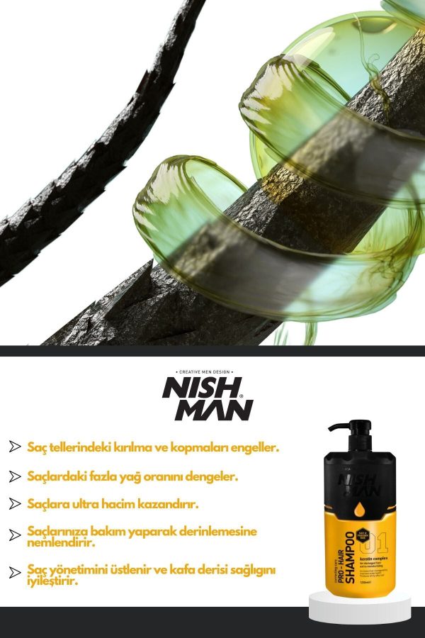 شامپو اورجینال برند Nishman کد 466196056 - Image 2