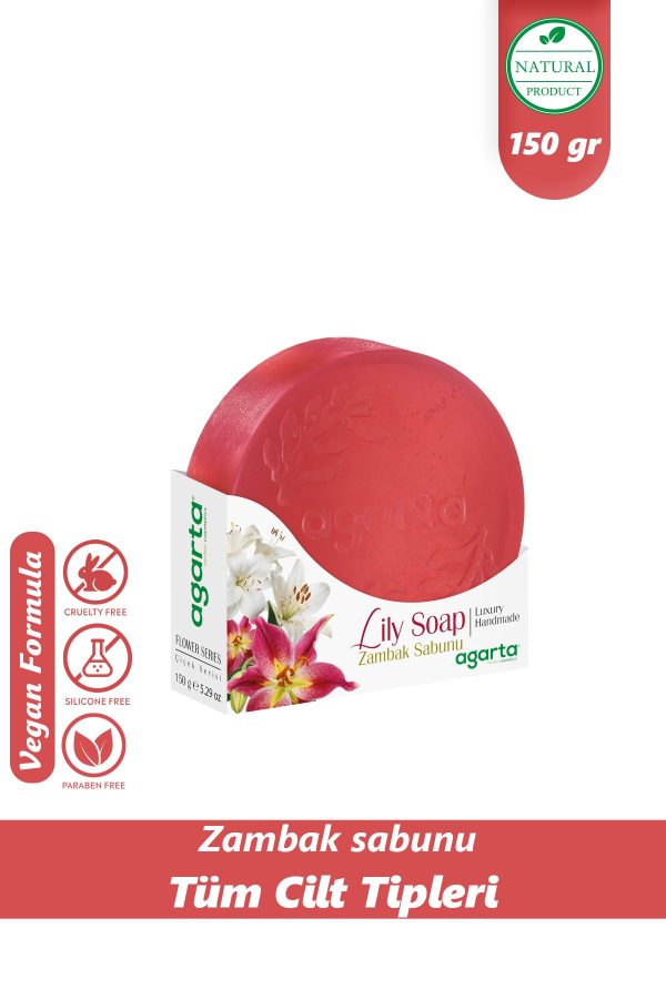 صابون جامد اورجینال برند Agarta مدل Natural Lily Soap 150 g کد 283178076