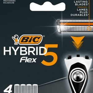 ژیلت و ریش تراش اورجینال برند Bic مدل Flex 5 Hybrid کد 149125284