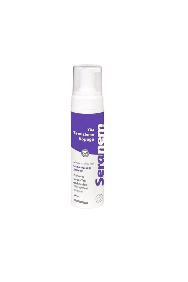 پاک کننده صورت اورجینال برند Seranem مدل Facial Cleansing Foam 200 Ml کد 42716417