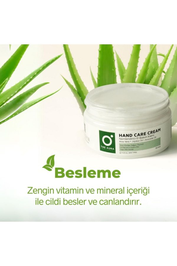 کرم بدن اورجینال برند The aura مدل Nemlendirici El Bakım Kremi کد 826015375 - Image 3