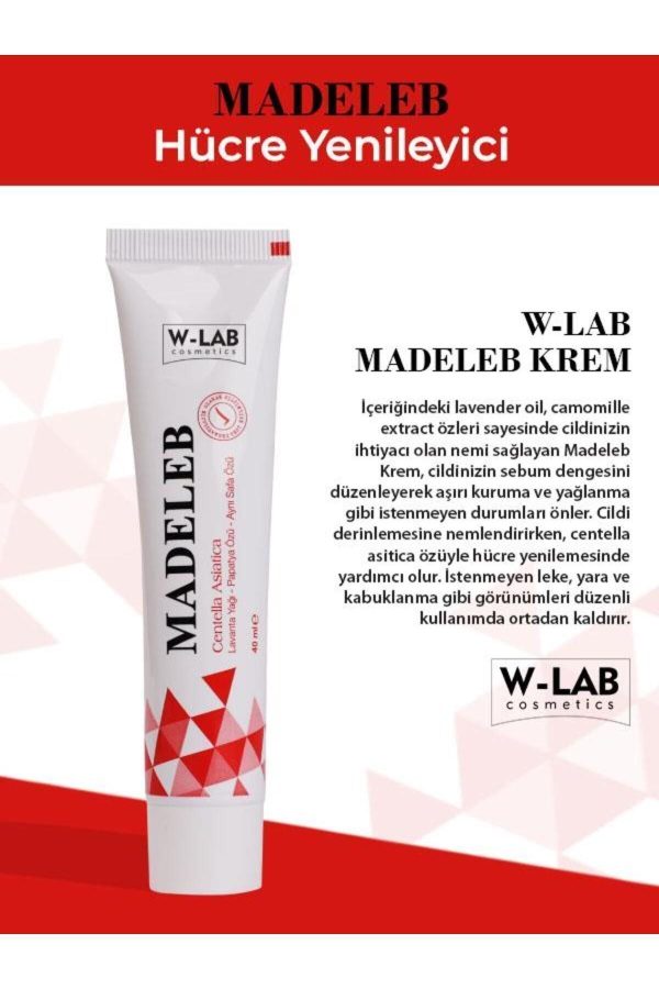 کرم صورت اورجینال برند W lab kozmetik کد 99016148 - Image 2