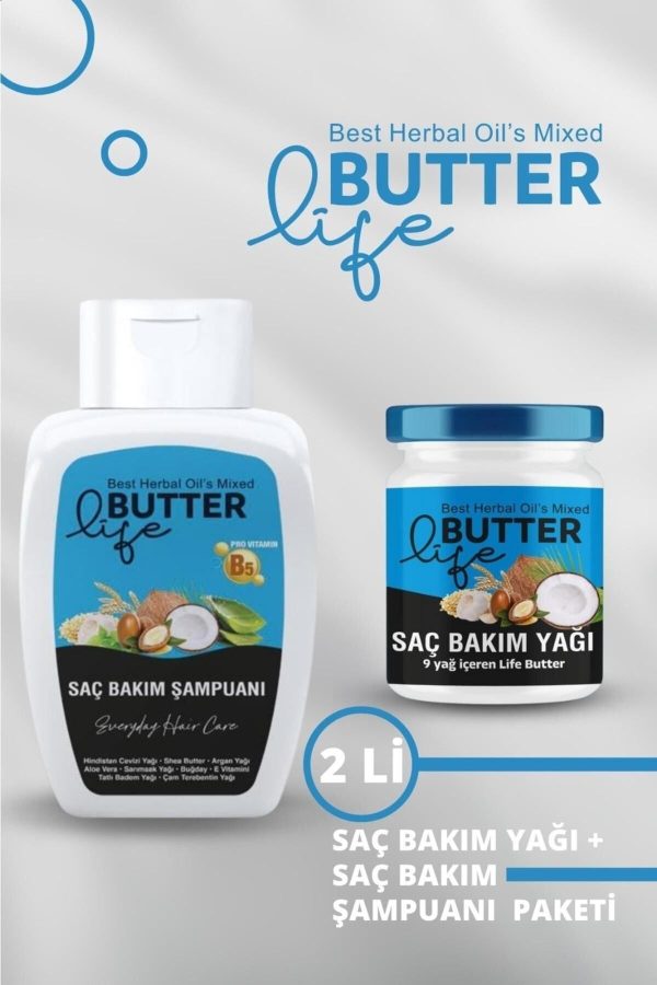 ست مراقبت از مو اورجینال برند Life butter کد 222482142