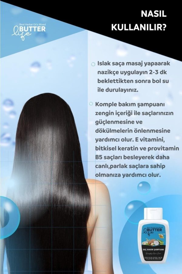ست مراقبت از مو اورجینال برند Life butter کد 222482142 - Image 3
