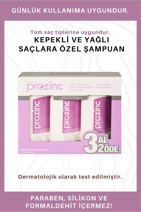 شامپو اورجینال برند Prozinc کد 85011 - Image 2
