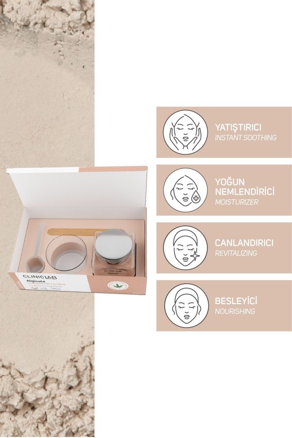 ماسک صورت اورجینال برند Cliniclab مدل Alginate Soothing Powder Face Mask کد 467886471 - Image 2