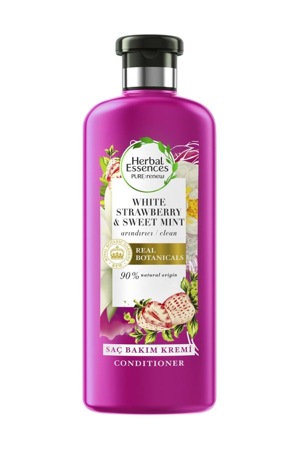 کرم مو اورجینال برند Herbal essences مدل White Strawberry 360Ml کد 35432595