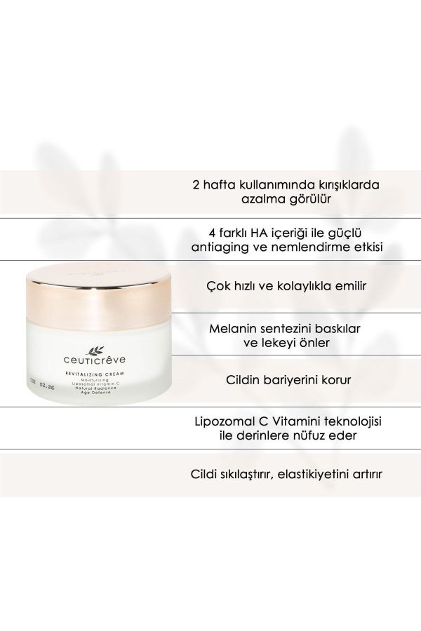 کرم صورت اورجینال برند Ceuticreve مدل Revitalizing Cream کد 736239798 - Image 3