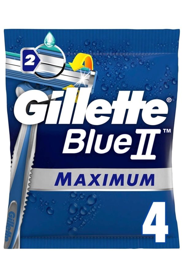ژیلت و ریش تراش اورجینال برند Gillette مدل Blue2 Imum کد 35072527