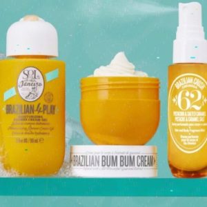 کرم بدن اورجینال برند Sol de janeiro مدل Bum Bum Jet Set کد 762206945