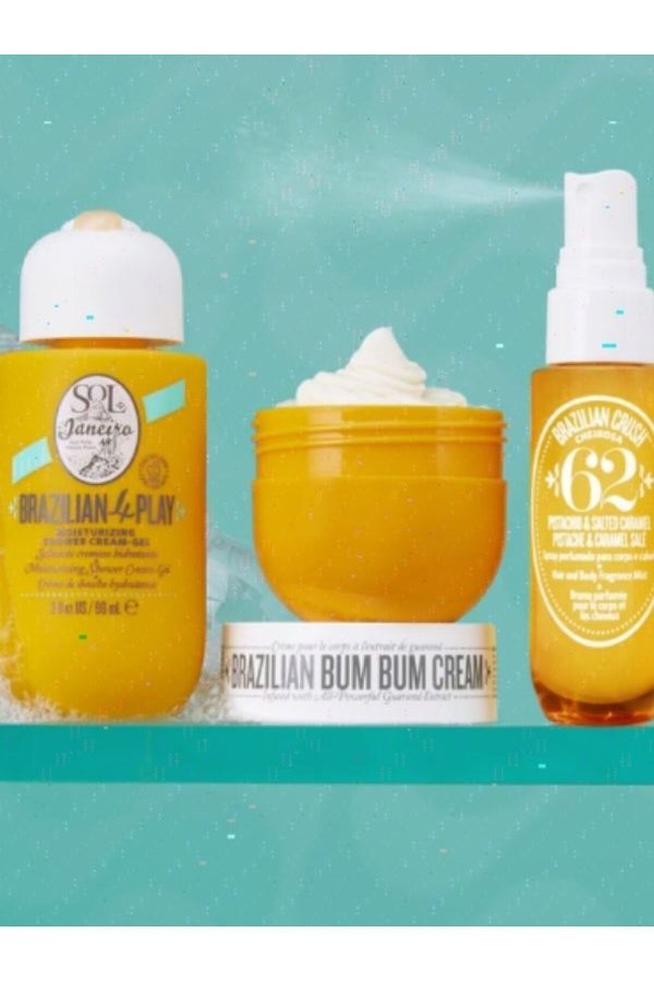 کرم بدن اورجینال برند Sol de janeiro مدل Bum Bum Jet Set کد 762206945 - Image 2
