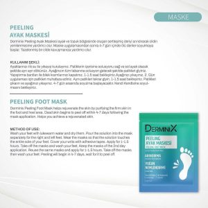 ماسک پا اورجینال برند Derminix مدل Peeling Foot Mask کد 649468238